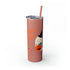 Trick or Treat Skinny Tumbler with Straw, 20oz