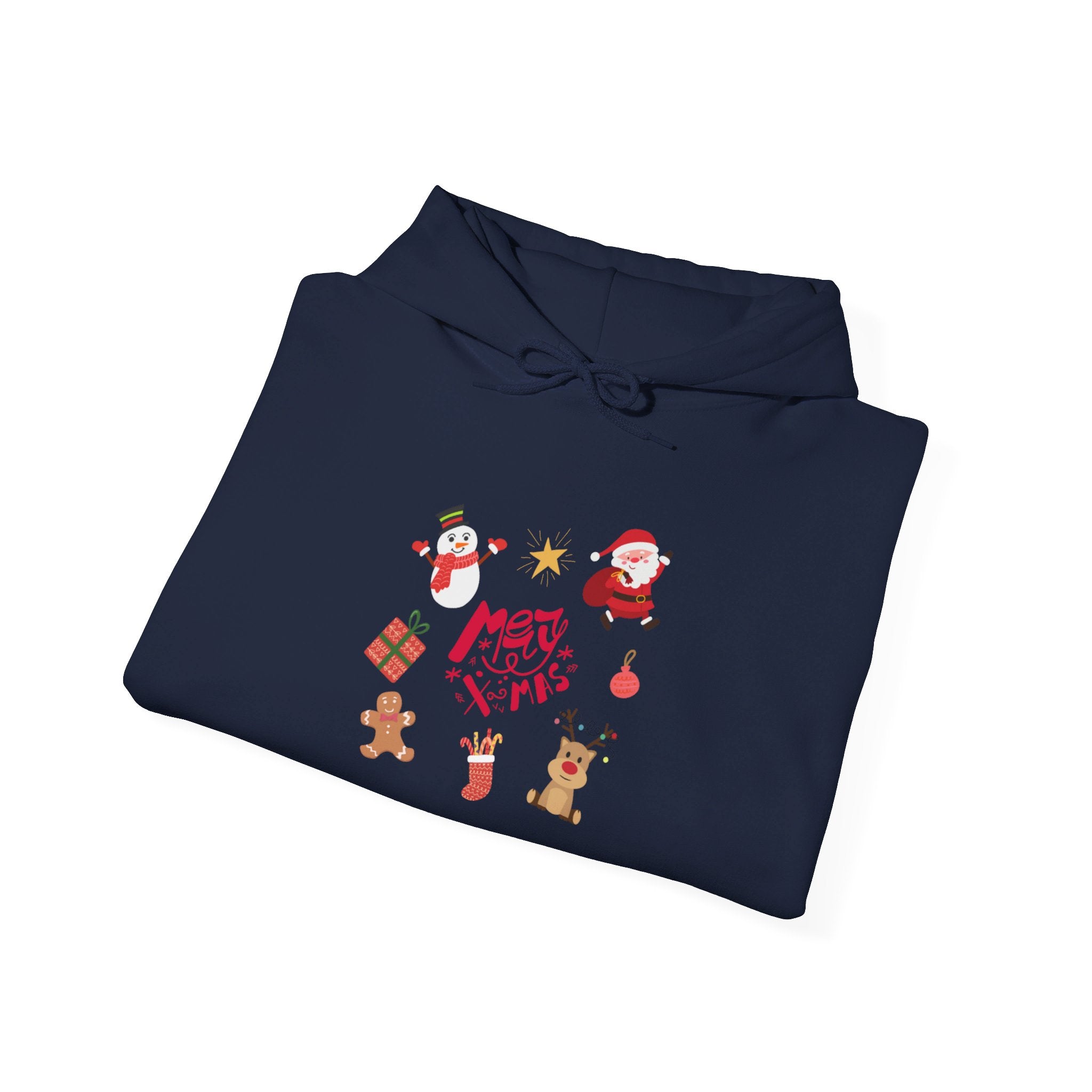 Merry Christmas Crew Unisex Heavy Blend™ Hooded Sweatshirt