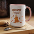 Autumn Vibes Accent Coffee Mug (11, 15oz)