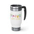 Sweet Summer Stainless Steel Travel Mug with Handle, 14oz
