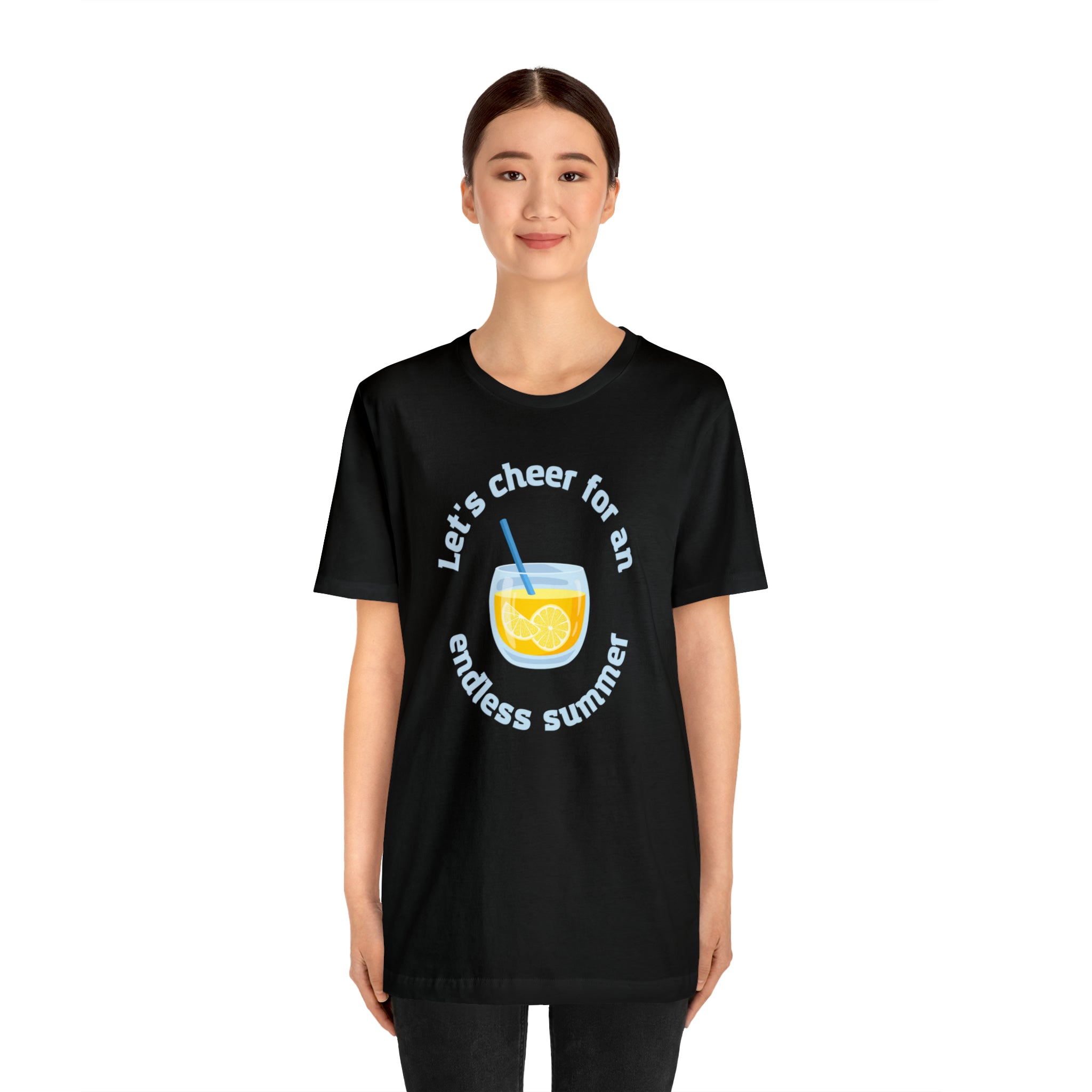 Let's  Cheer For An Endless Summer Unisex Jersey Short Sleeve Tee