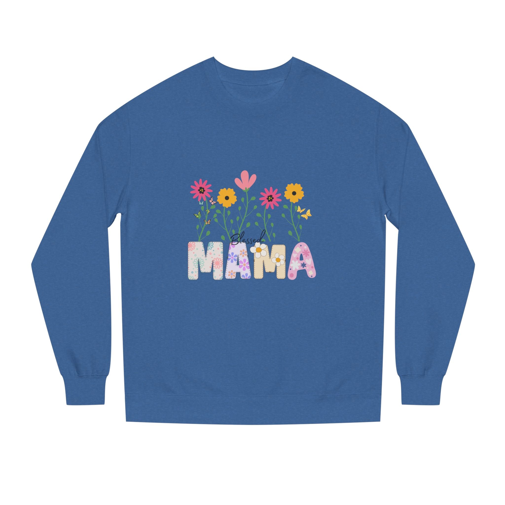 Blessed Mama Unisex Crew Neck Sweatshirt