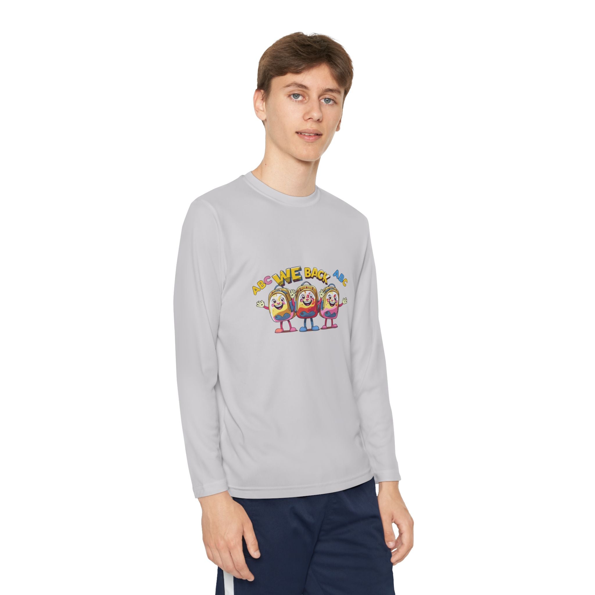 We Back Youth Long Sleeve Competitor Tee