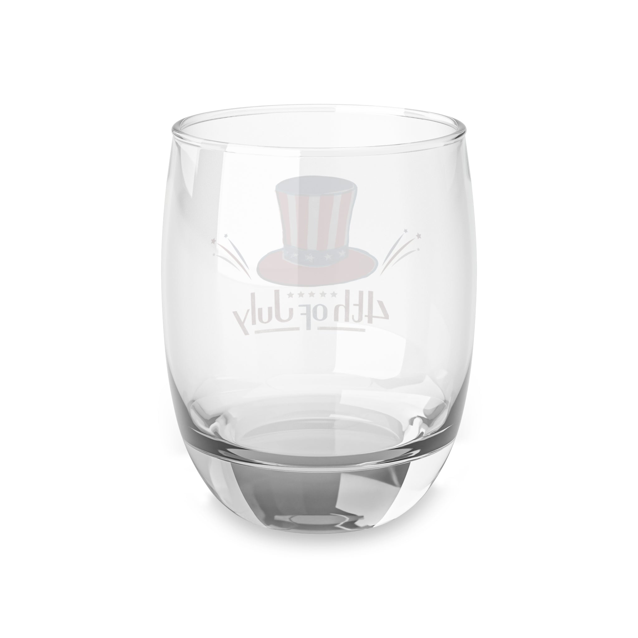 4th Of July Whiskey Glass