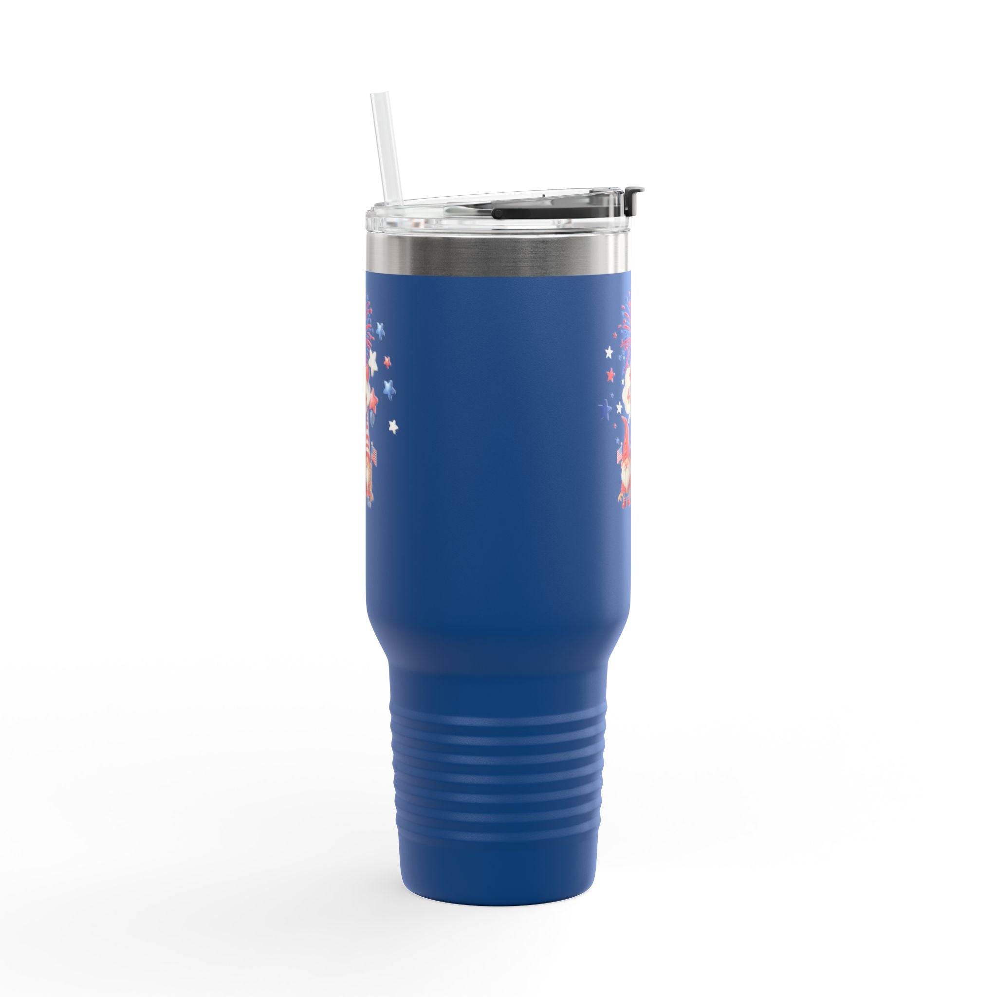 Gnome 4th of July Insulated Travel Mug - 40oz,