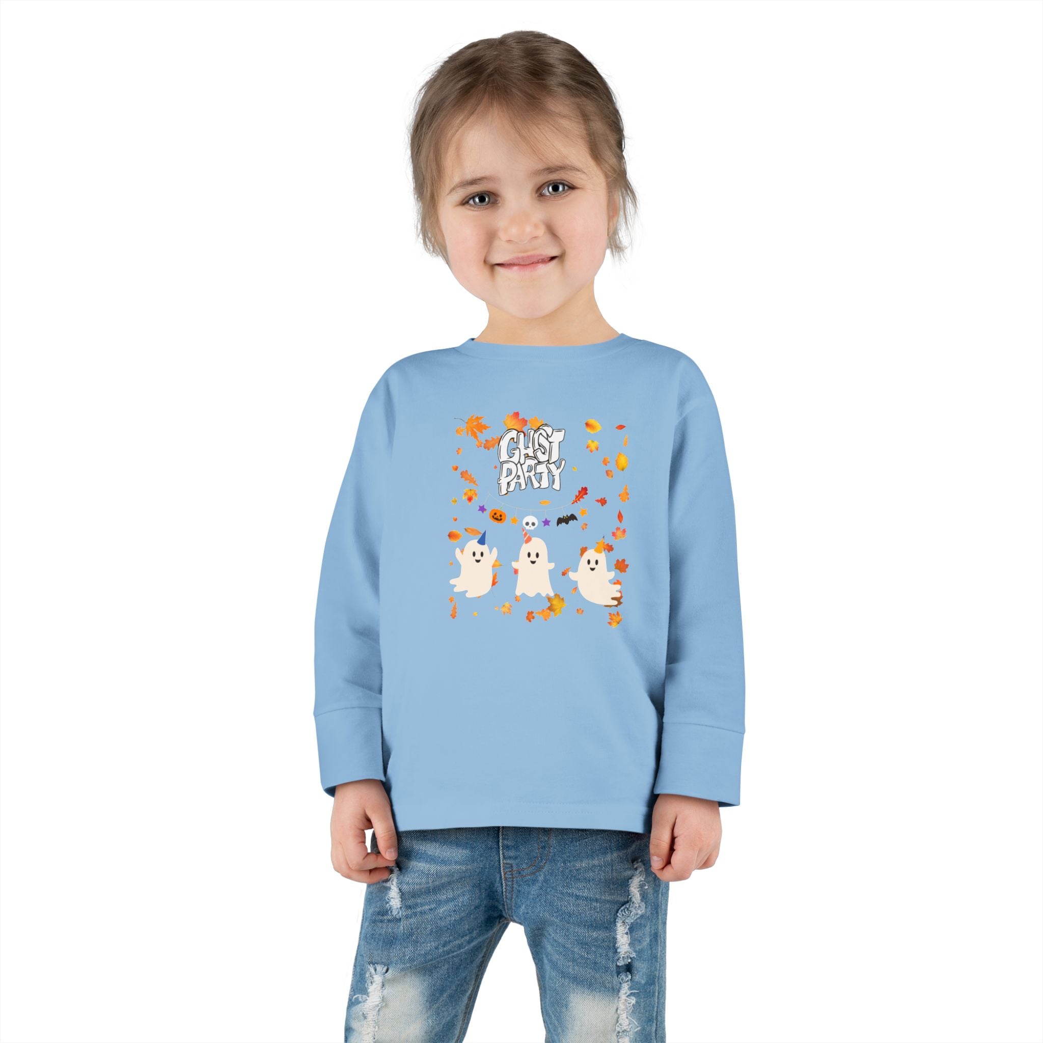 Ghost Party Toddler Long Sleeve Tee