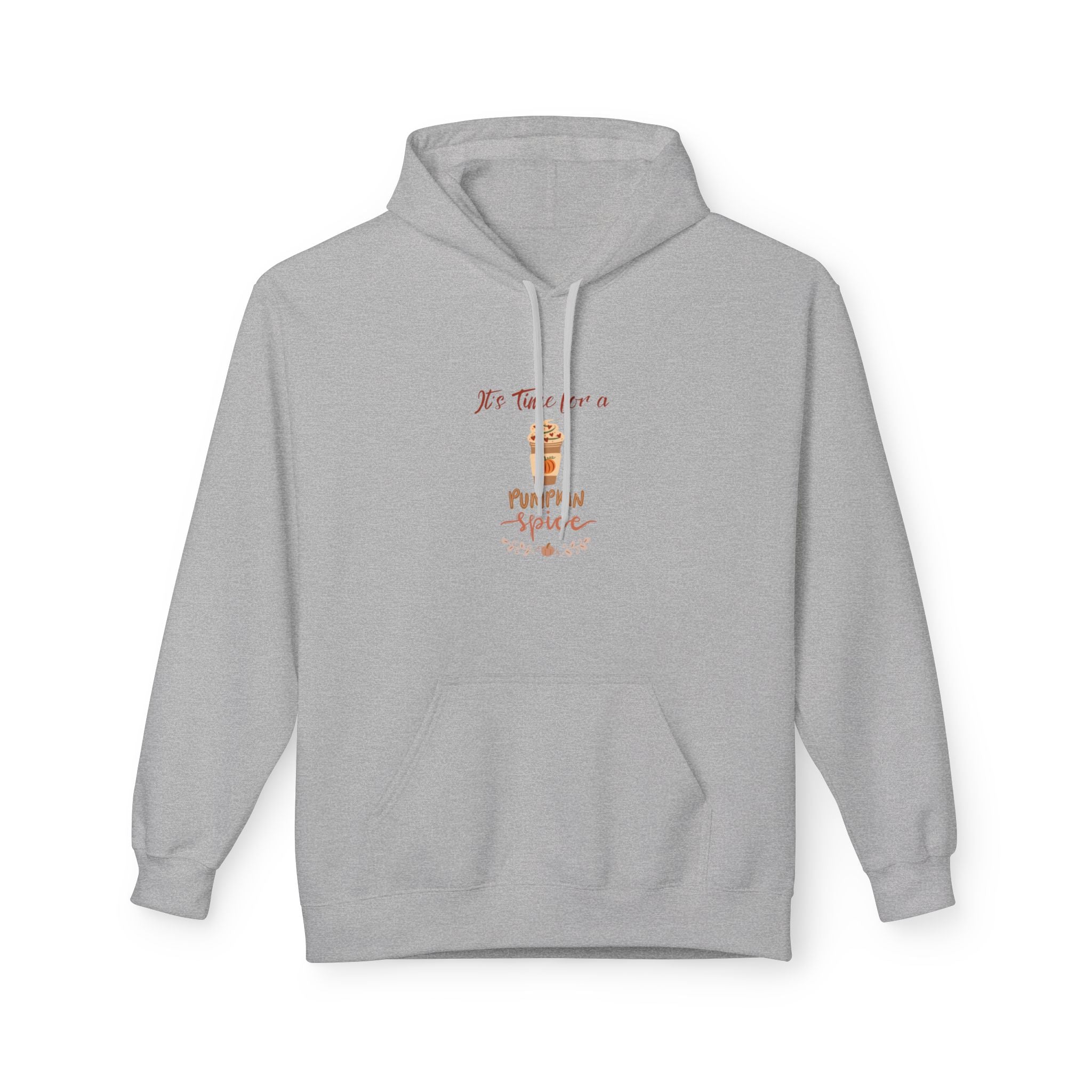 It's Time For A Pumpkin Spice Unisex Midweight Softstyle Fleece Hoodie