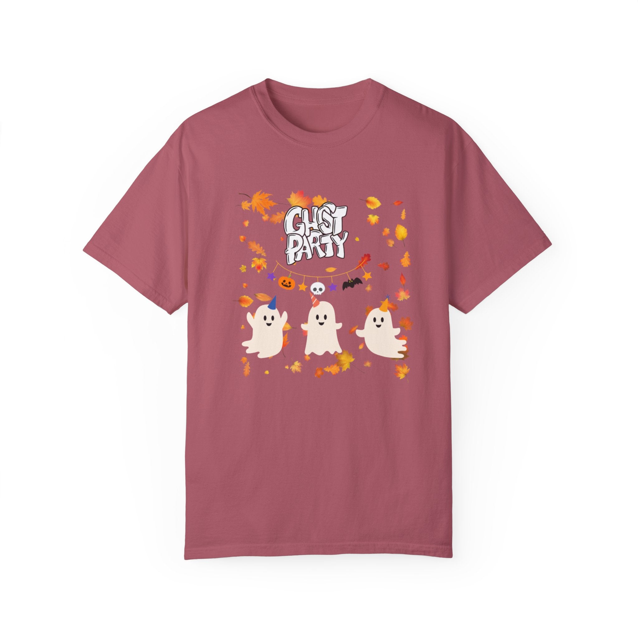 Ghost Party Unisex Garment-Dyed T-shirt