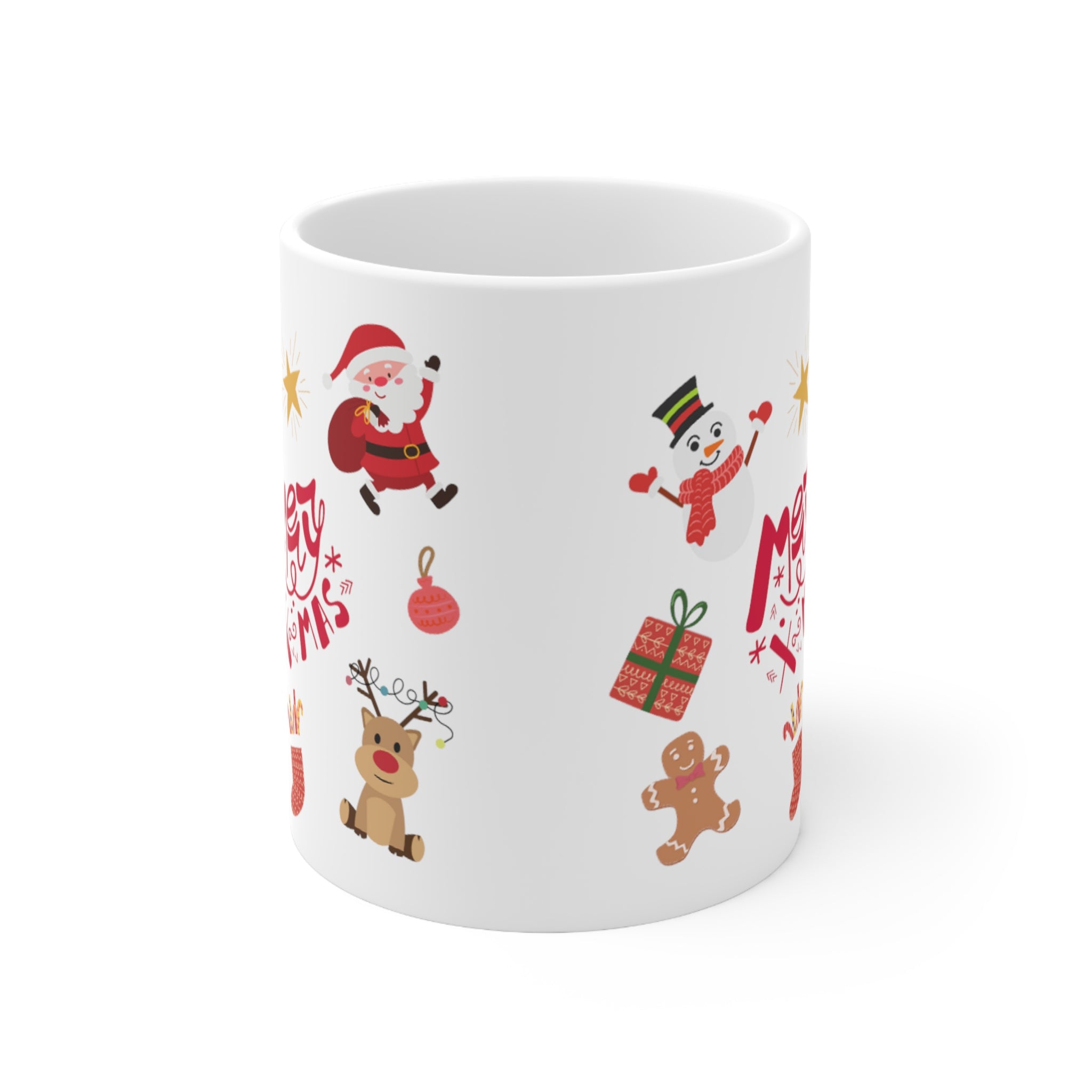 Merry Christmas Crew Ceramic Mug 11oz