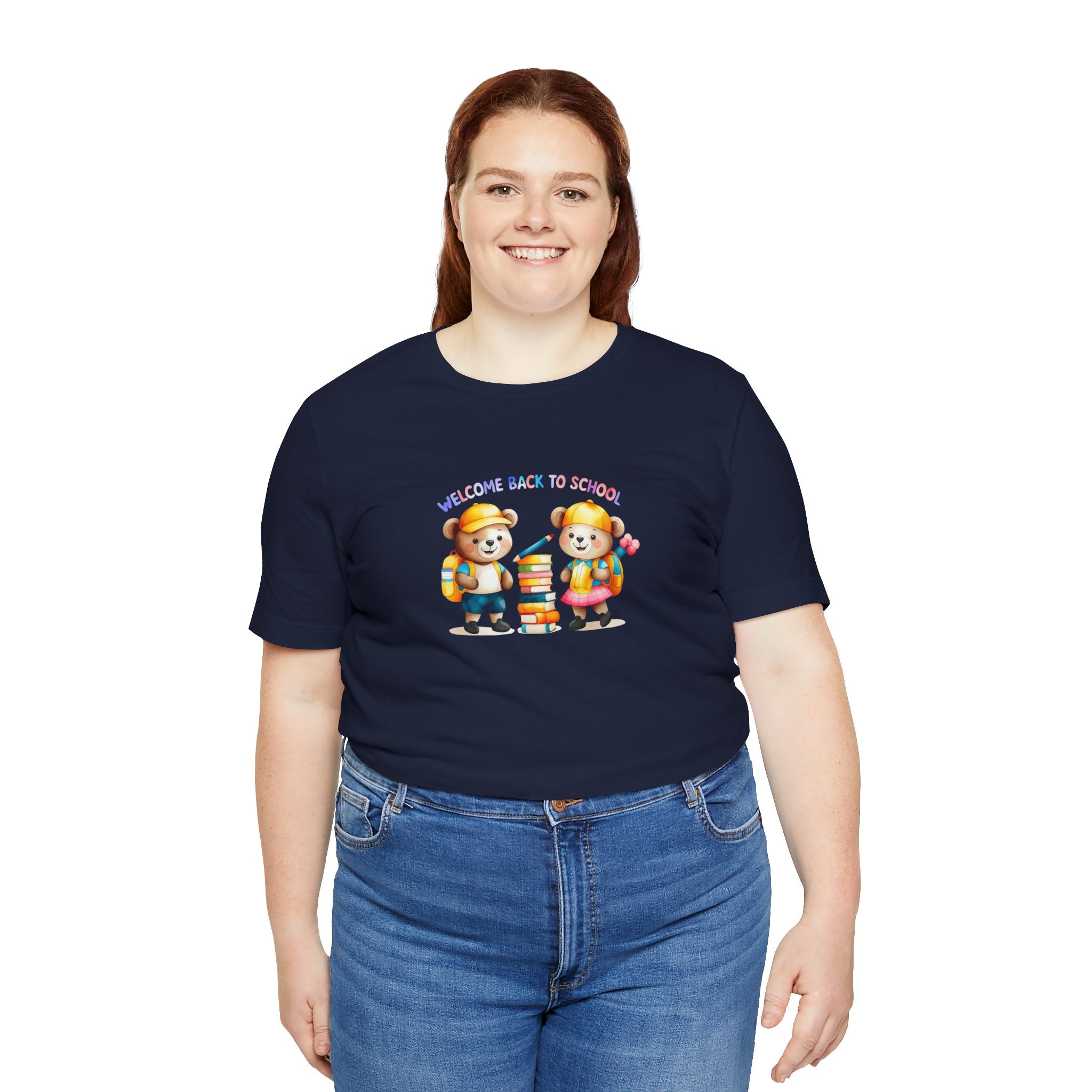 Welcome Back to School Fun Unisex Jersey Short Sleeve Tee