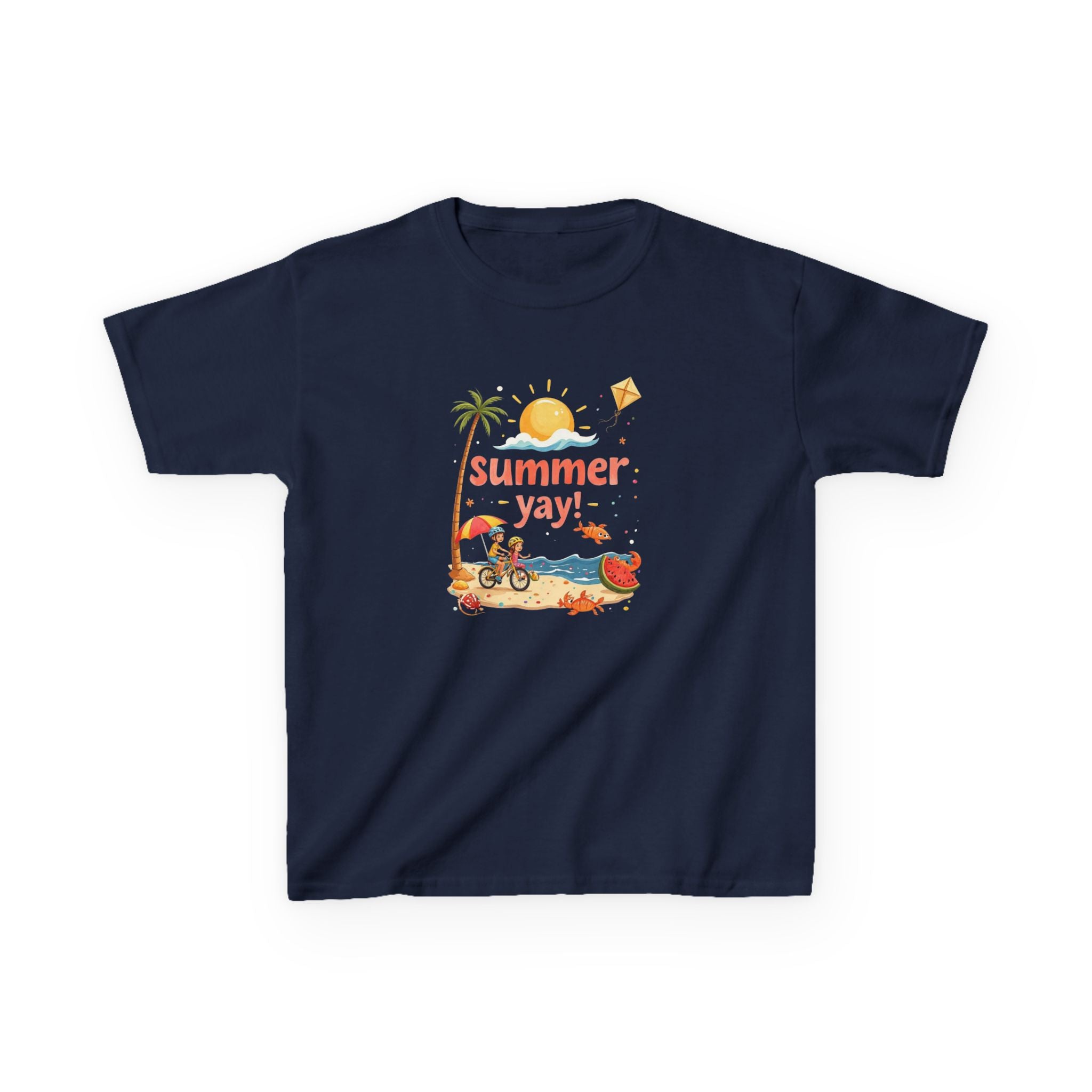 Summer Yay! Tee Kid's Heavy Cotton