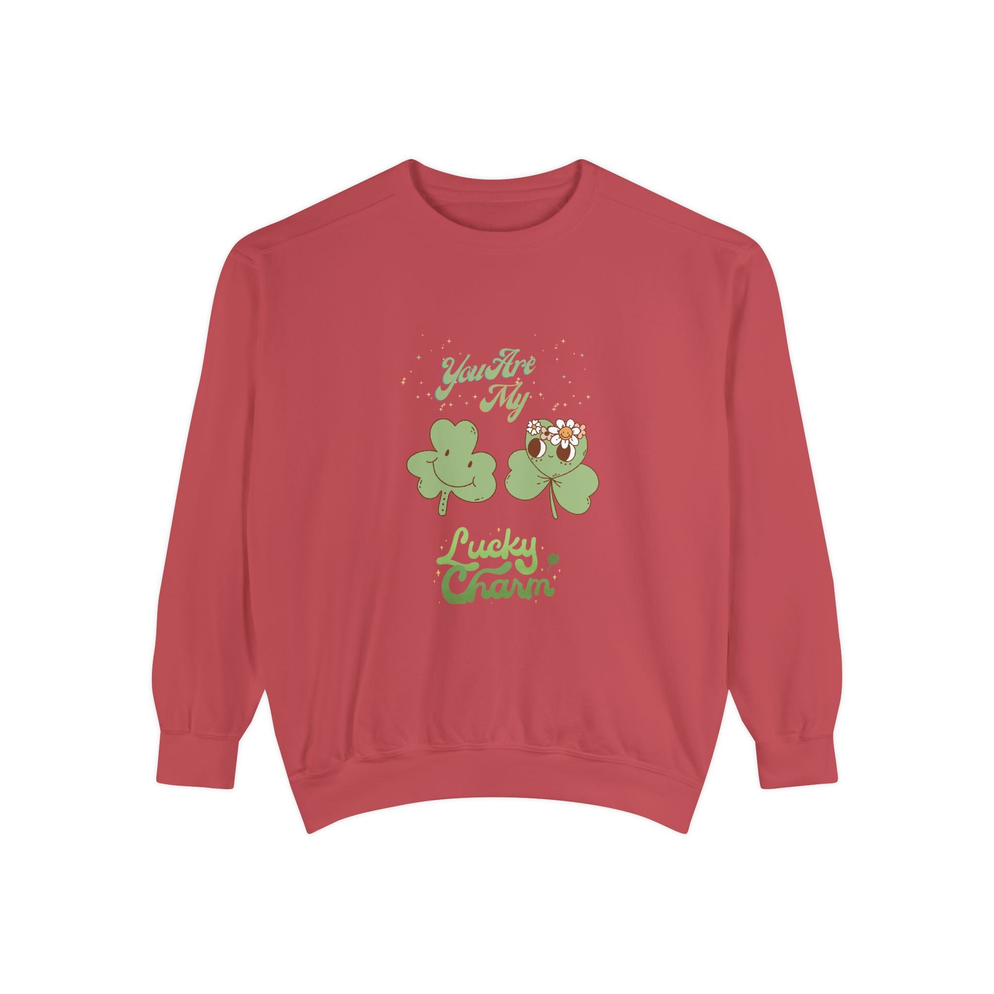 You're My Lucky Charm Sweatshirt - Unisex Garment-Dyed for St. Patrick's Day