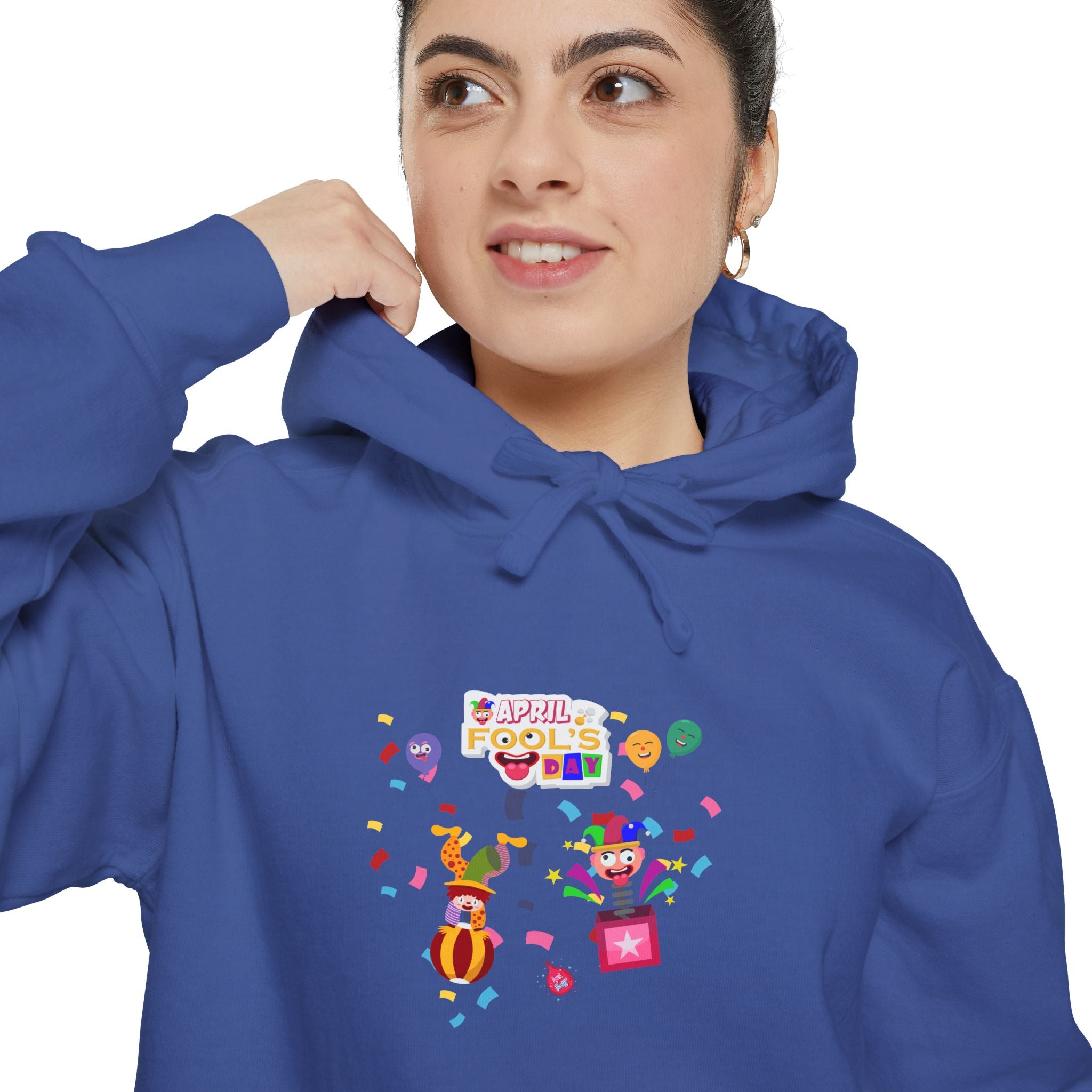 All April Fool's Day Unisex Garment-Dyed Hoodie