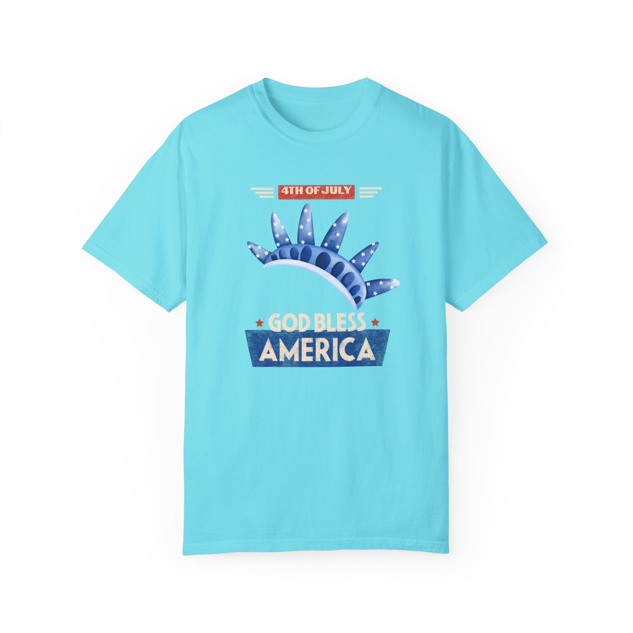 God Bless America Unisex Garment-Dyed T-shirt