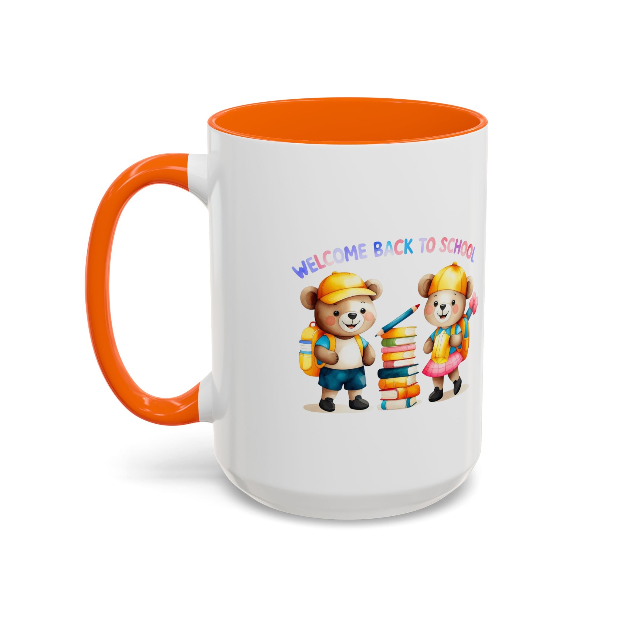 Welcome Back to School Bear Coffee Mug - 11oz, 15oz