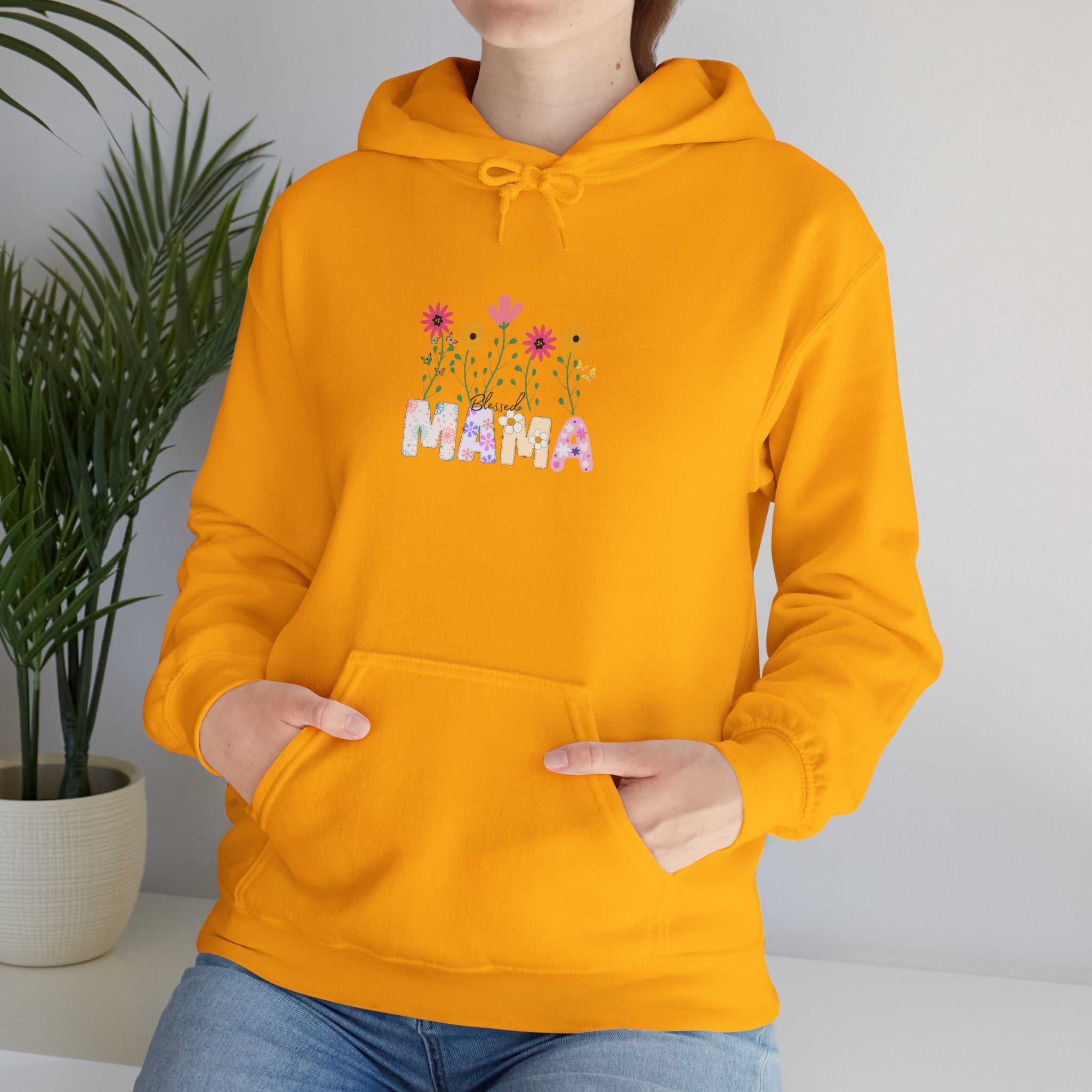 Blessed Mama Sweatshirt Cozy Unisex Heavy Blend™