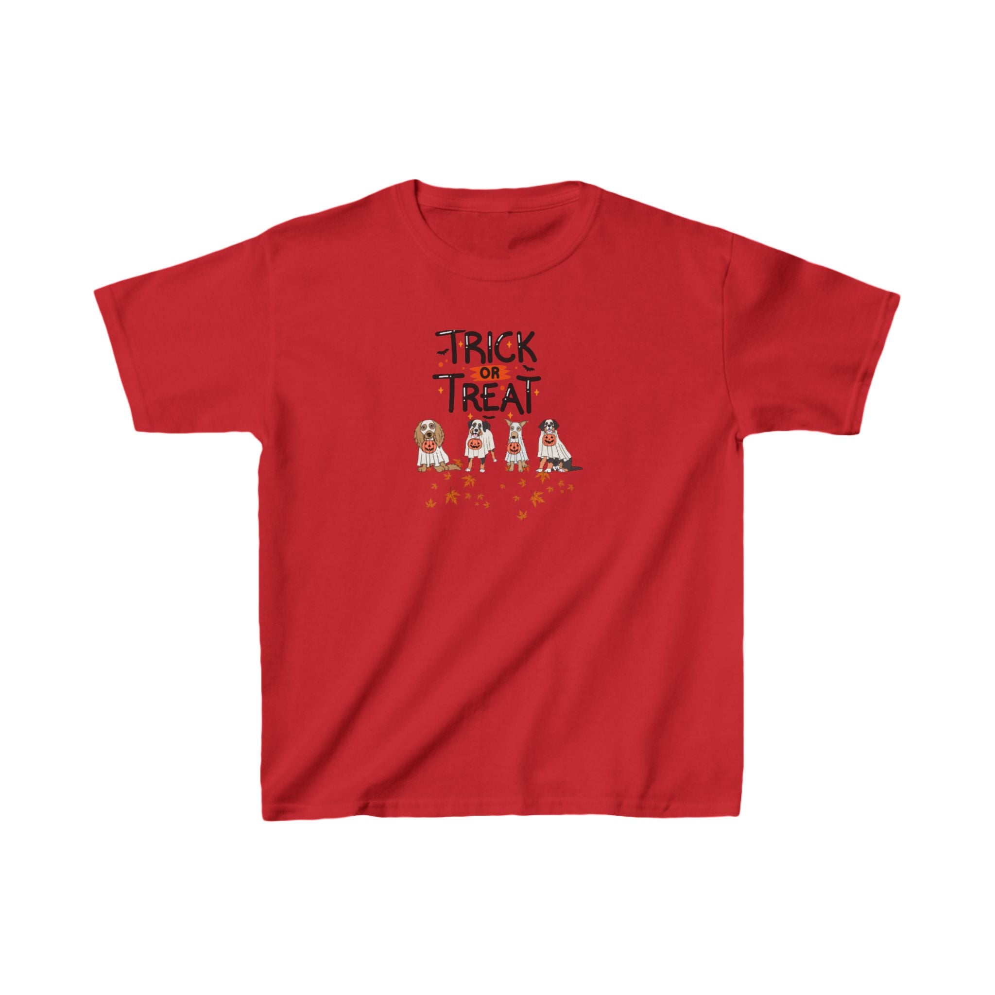 Pooch Trick or Treat Kids Heavy Cotton™ Tee