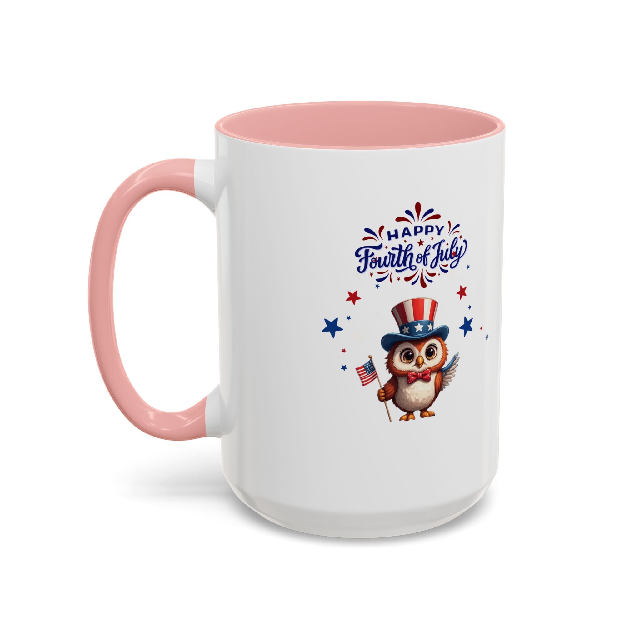 American Eagle Happy 4th of July Coffee Mug