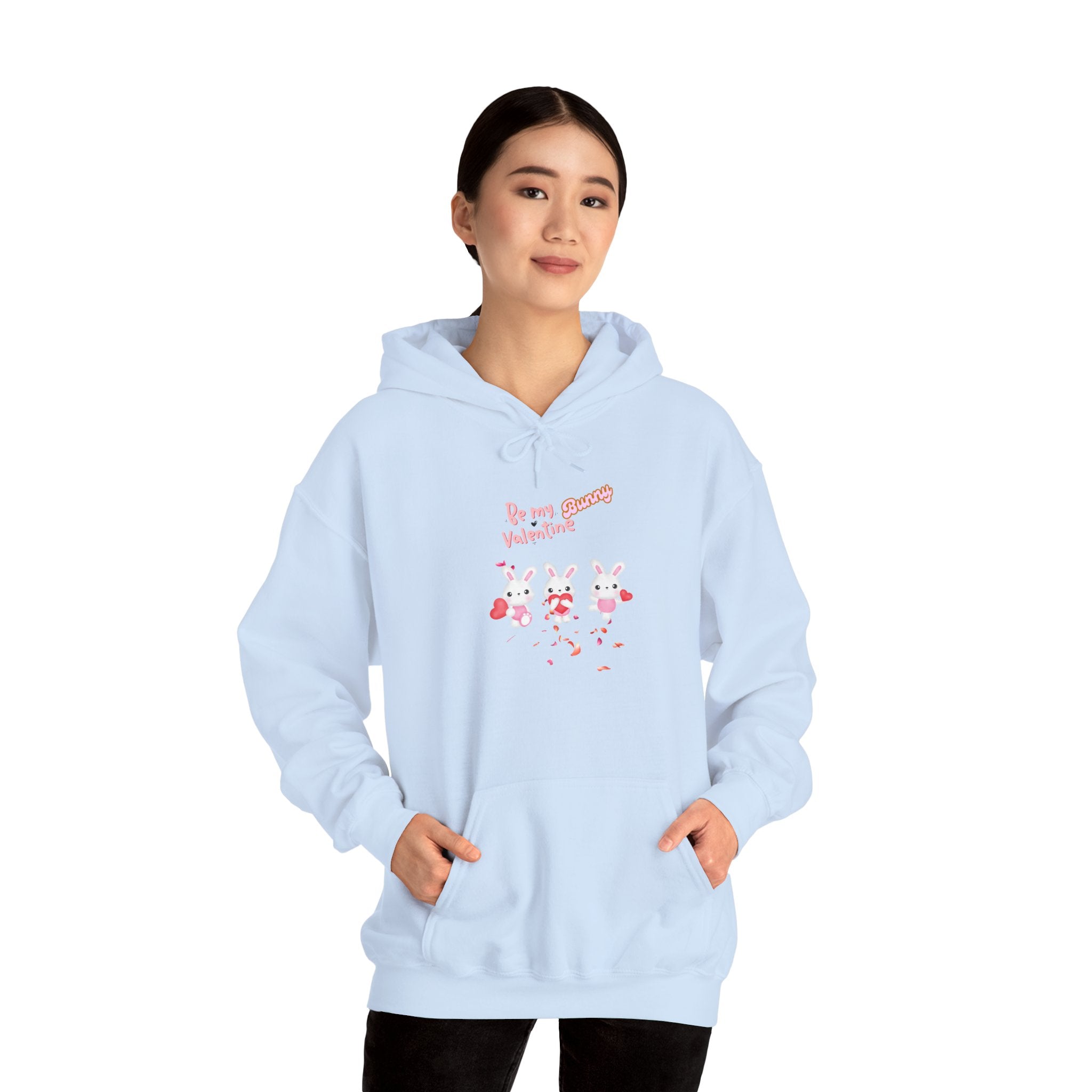 My Bunny Valentine Unisex Heavy Blend™ Hooded Sweatshirt