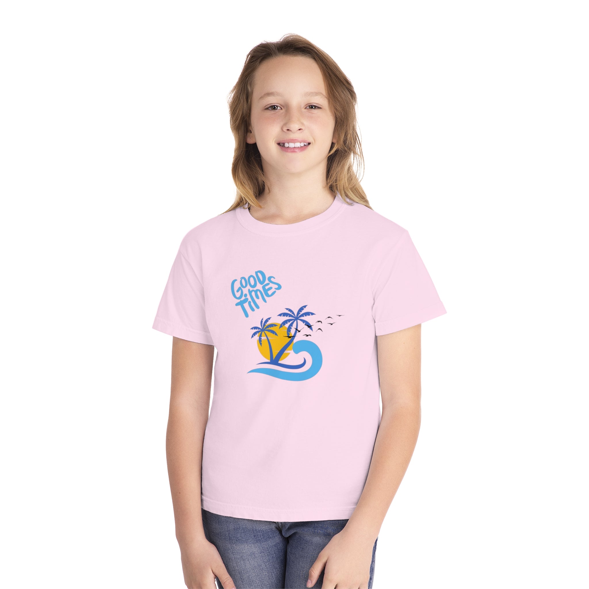 Beach Good Times Youth Midweight Tee