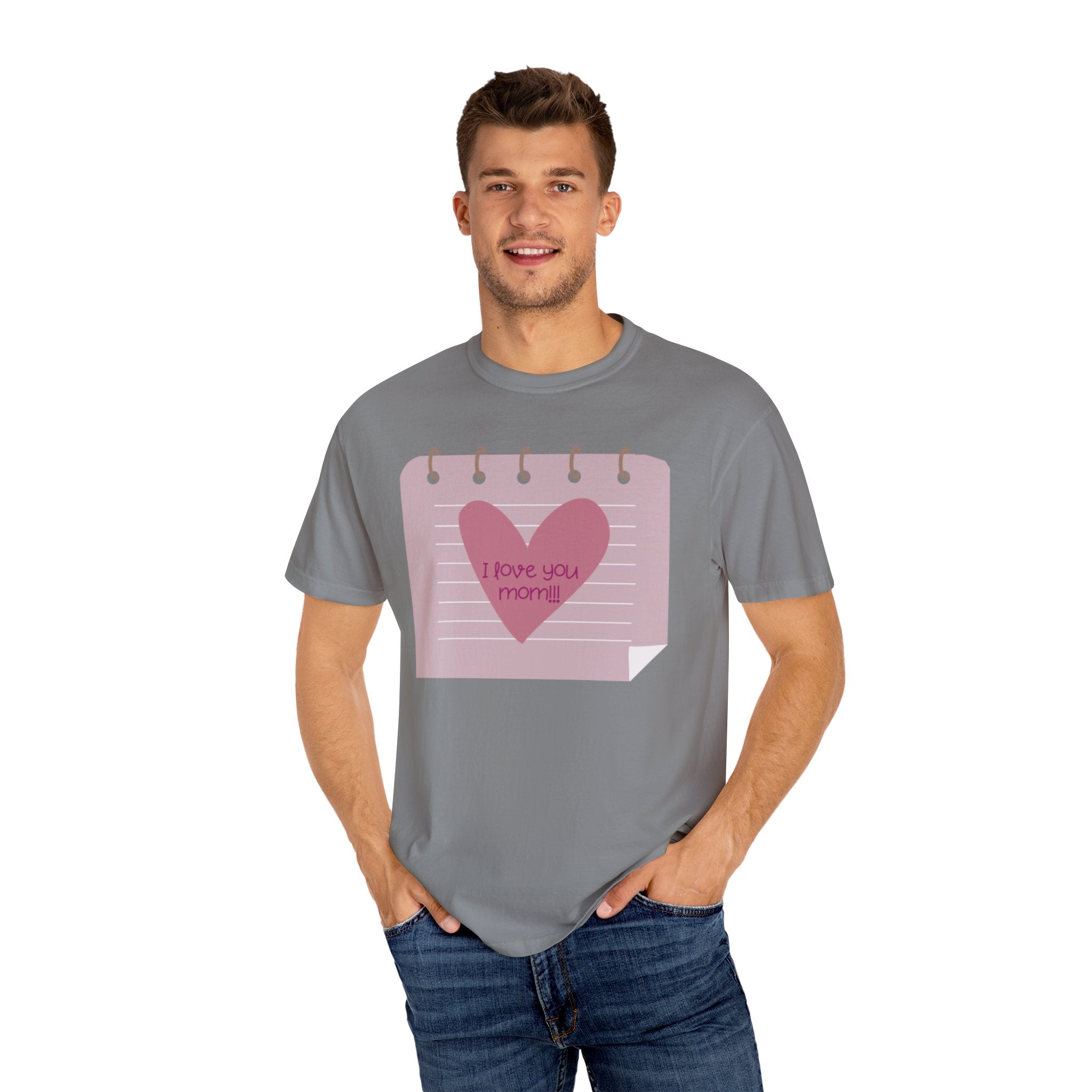 Happy Mom Day!! Unisex Garment-Dyed T-shirt