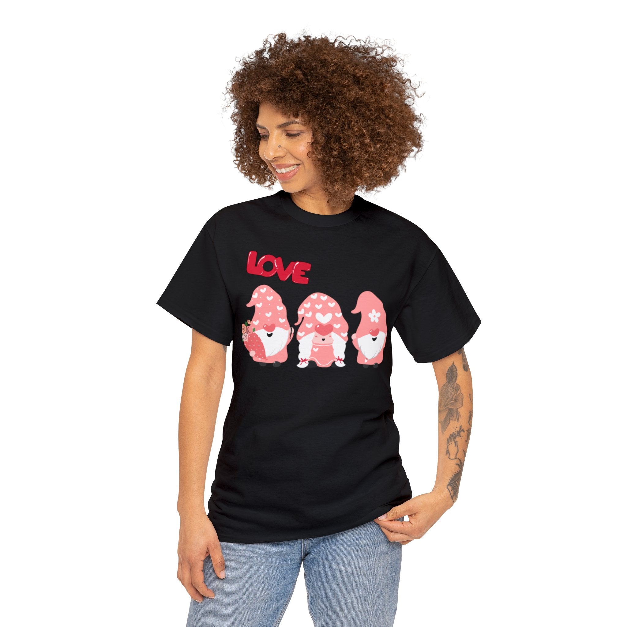Love Gnome Day Unisex Heavy Cotton Tee