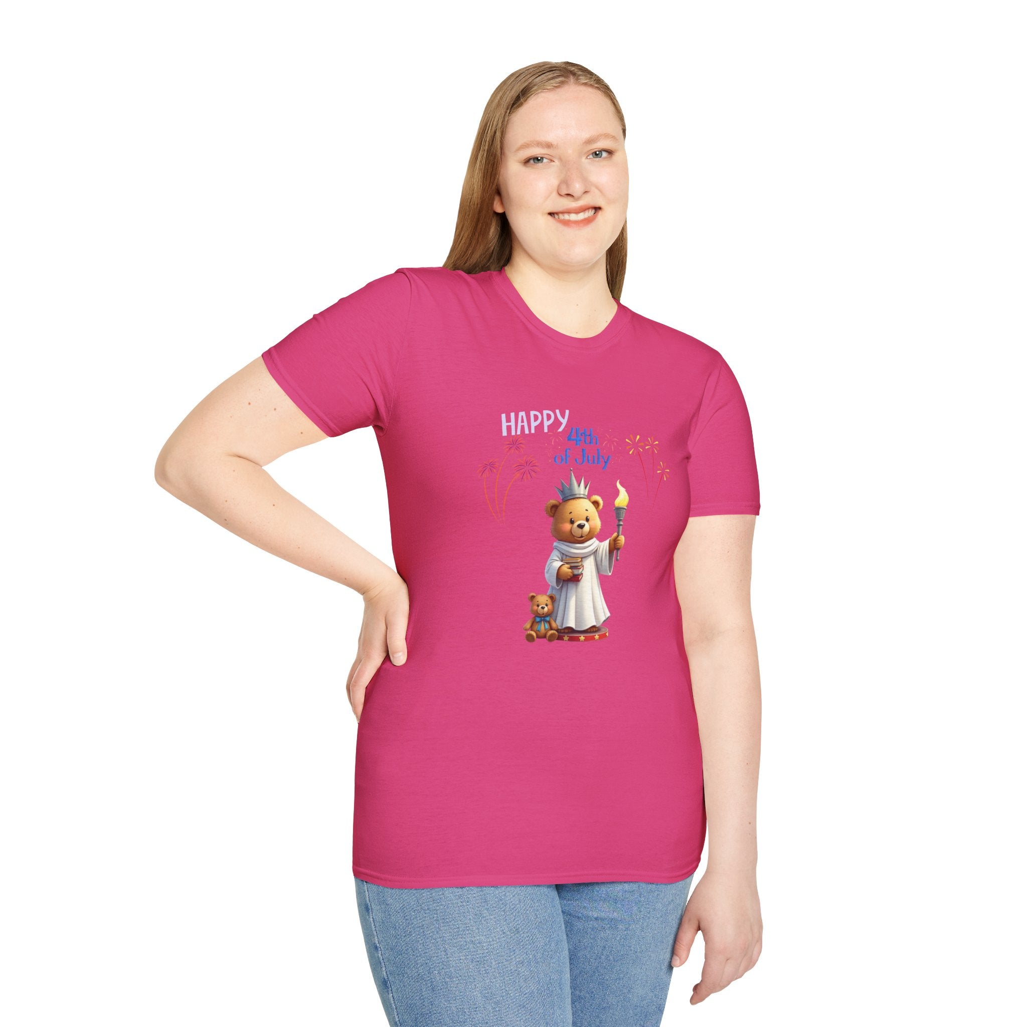 Lady Liberty Unisex Softstyle T-Shirt