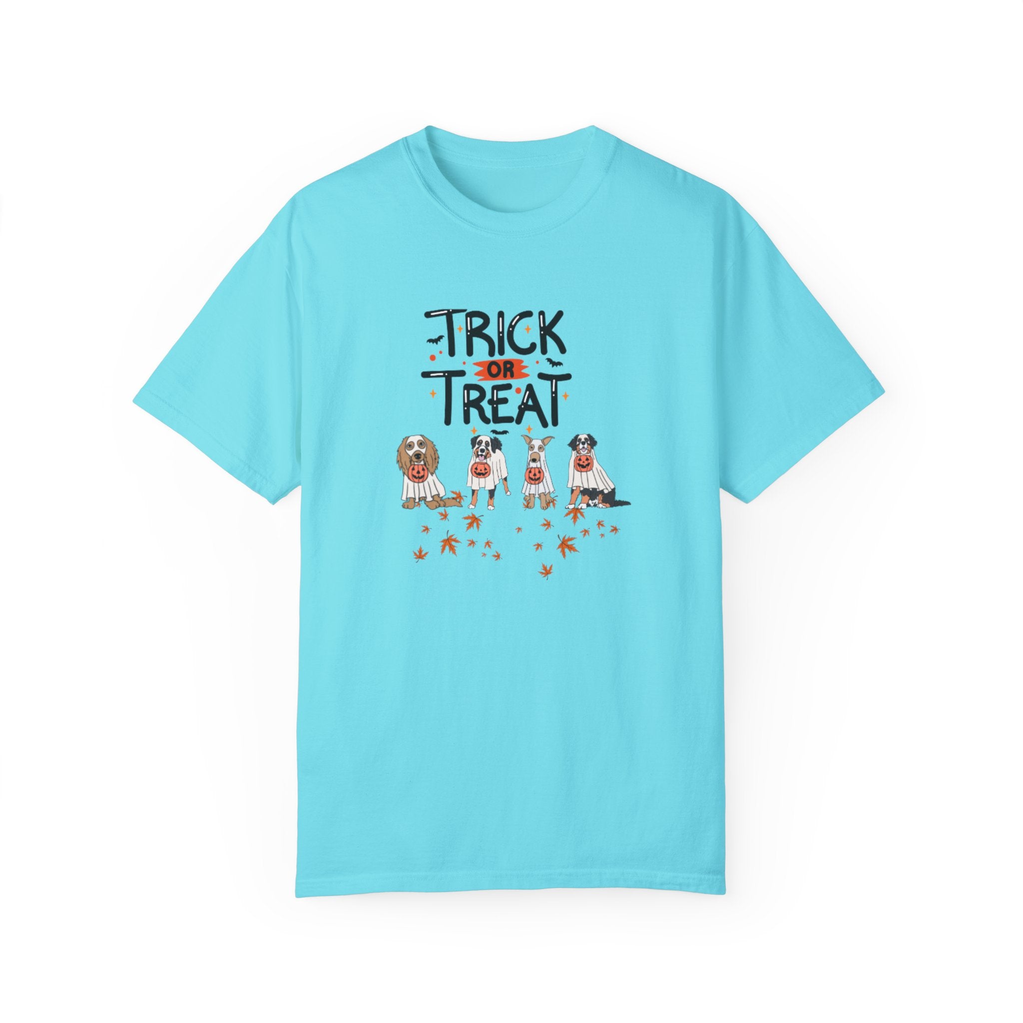 Pooch Trick or Treat Unisex Garment-Dyed T-shirt