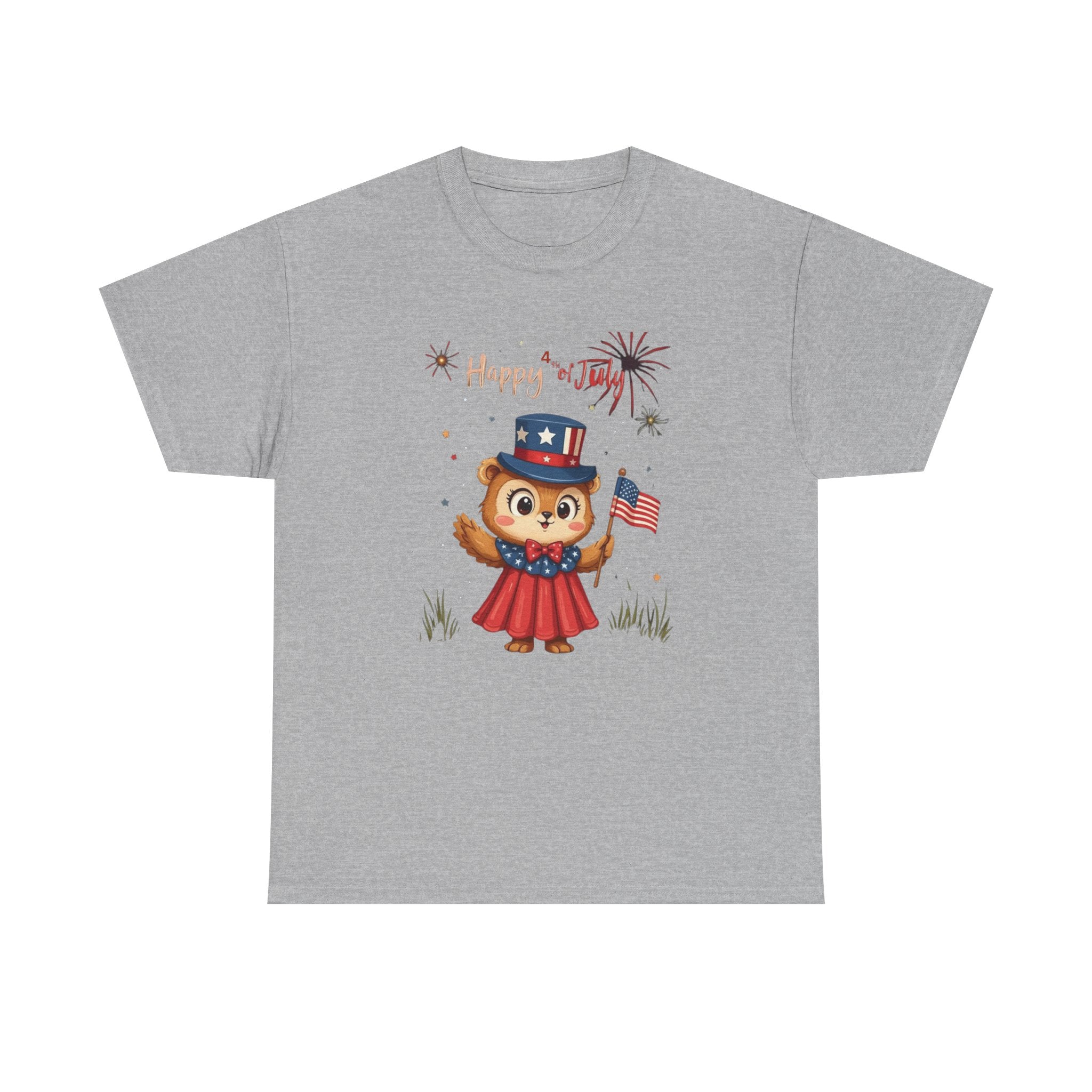 Happy Independence Day Unisex Heavy Cotton T-Shirt