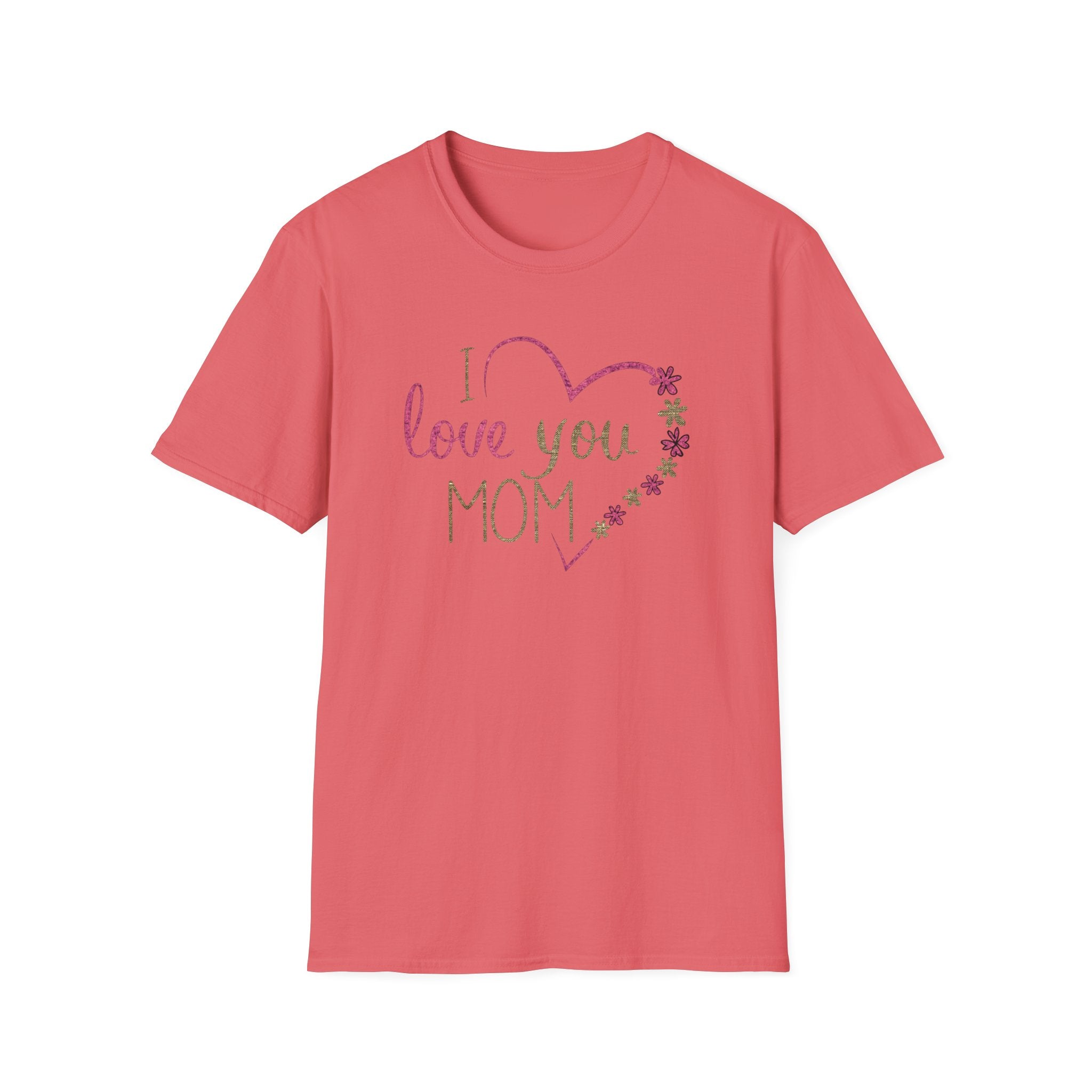 Mom, Happy Mother's Day Unisex Softstyle T-Shirt