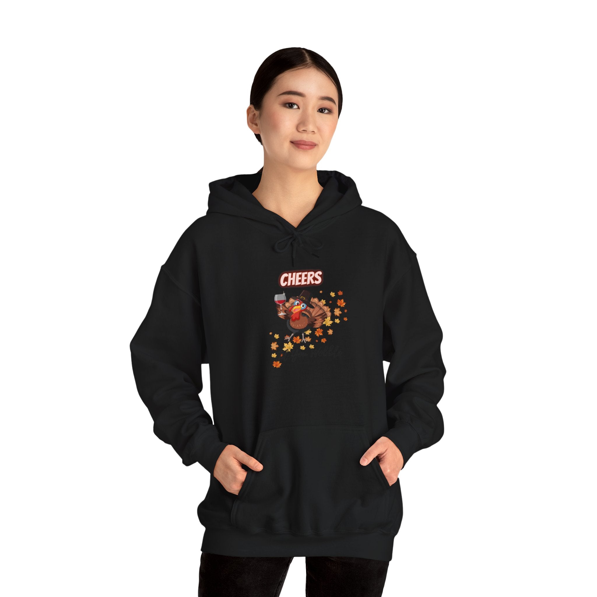 Cheers Til You Wobble Unisex Heavy Blend™ Hooded Sweatshirt