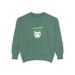 Kiss Me I'm Irish Cat Garment-Dyed Sweatshirt