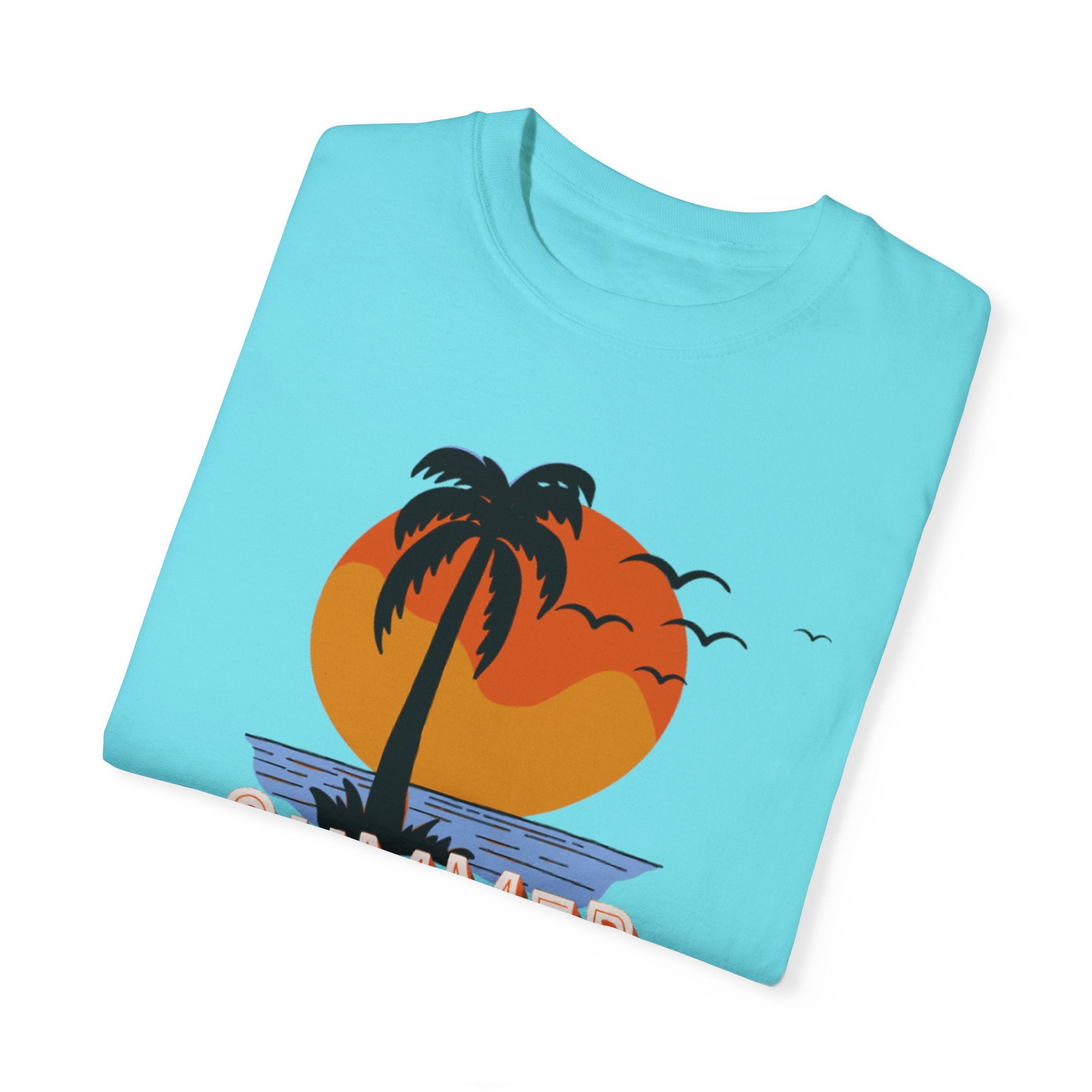 Summer Sunset Unisex Garment-Dyed T-shirt