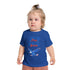 Land Of The Free Home Of The Brave Baby Short Sleeve T-Shirt
