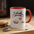 Happy Columbus Day Accent Coffee Mug (11, 15oz)