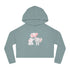 Be Mine Love Women’s Cropped Hooded Sweatshirt