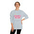 Mommy Hood Unisex Crew Neck Sweatshirt