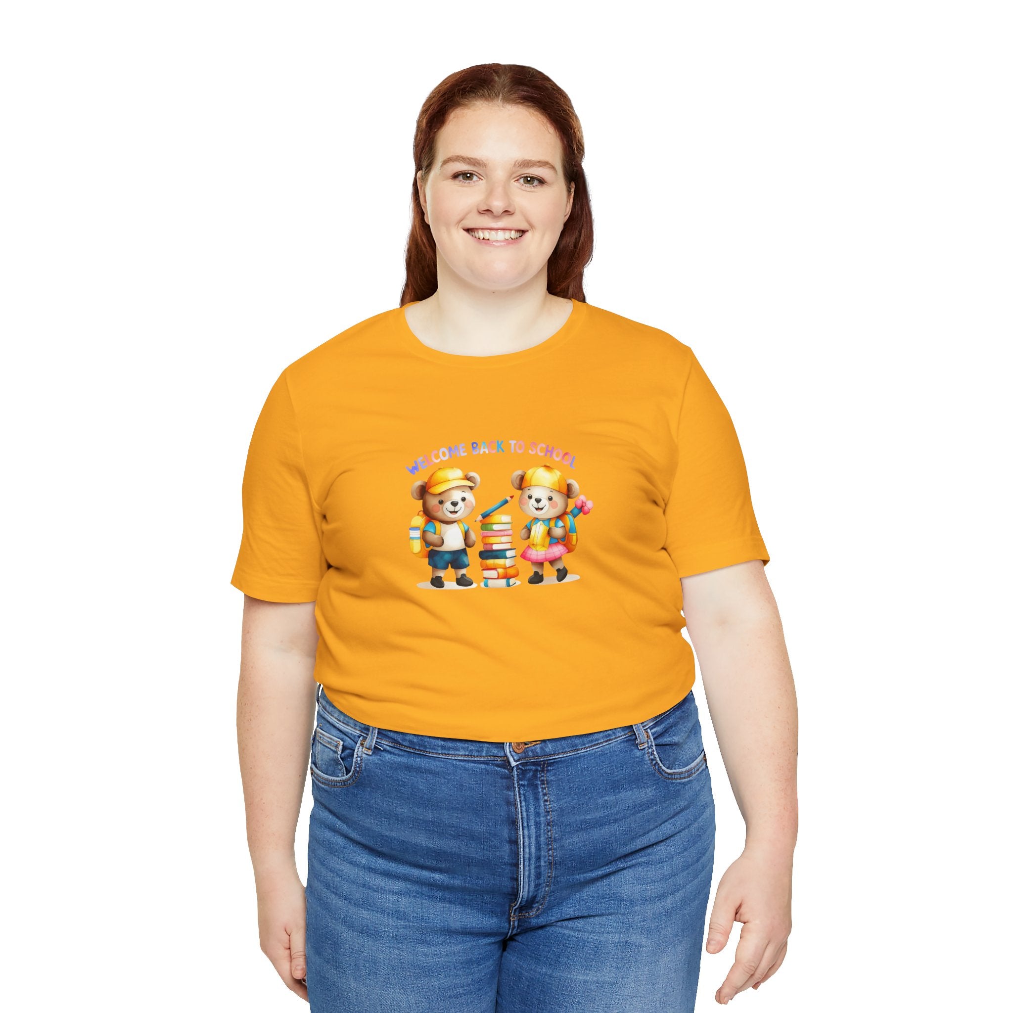 Welcome Back to School Fun Unisex Jersey Short Sleeve Tee