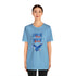 Land Of The Free Home Of The Brave Unisex Jersey Short Sleeve Tee