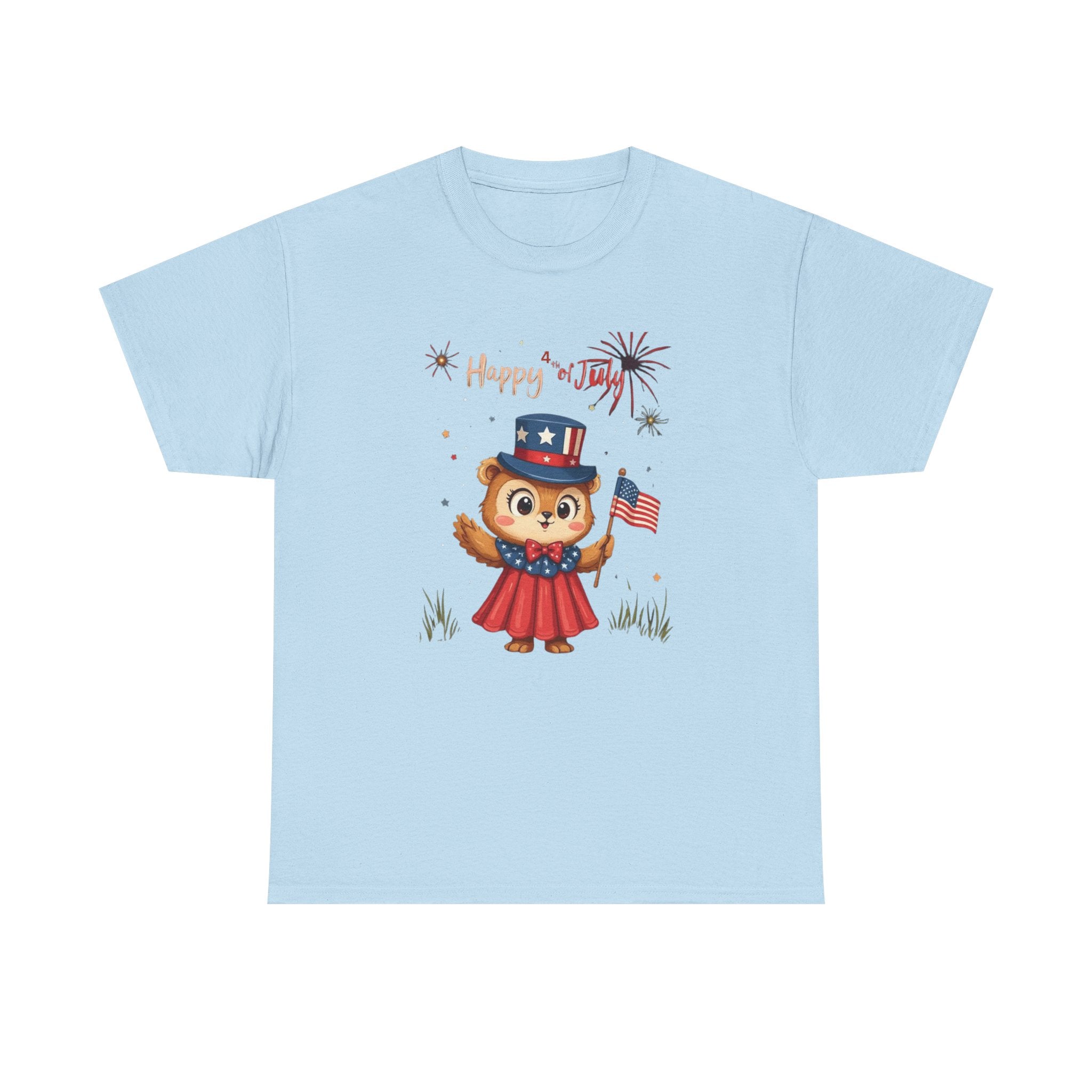 Happy Independence Day Unisex Heavy Cotton T-Shirt