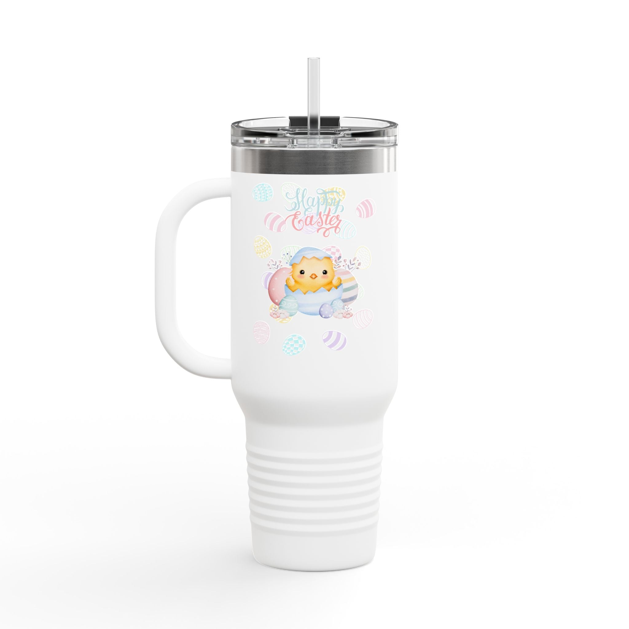 Chick Happy Easter Insulated Travel Mug - 40oz
