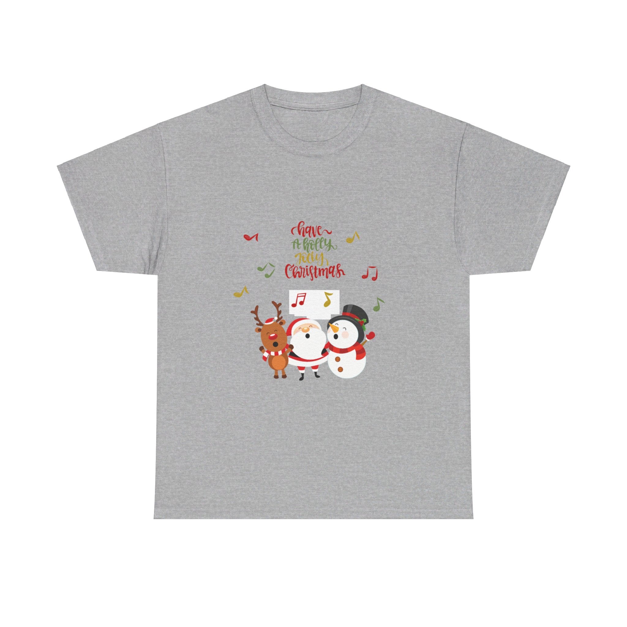Have A Holly Jolly Christmas Unisex Heavy Cotton Tee
