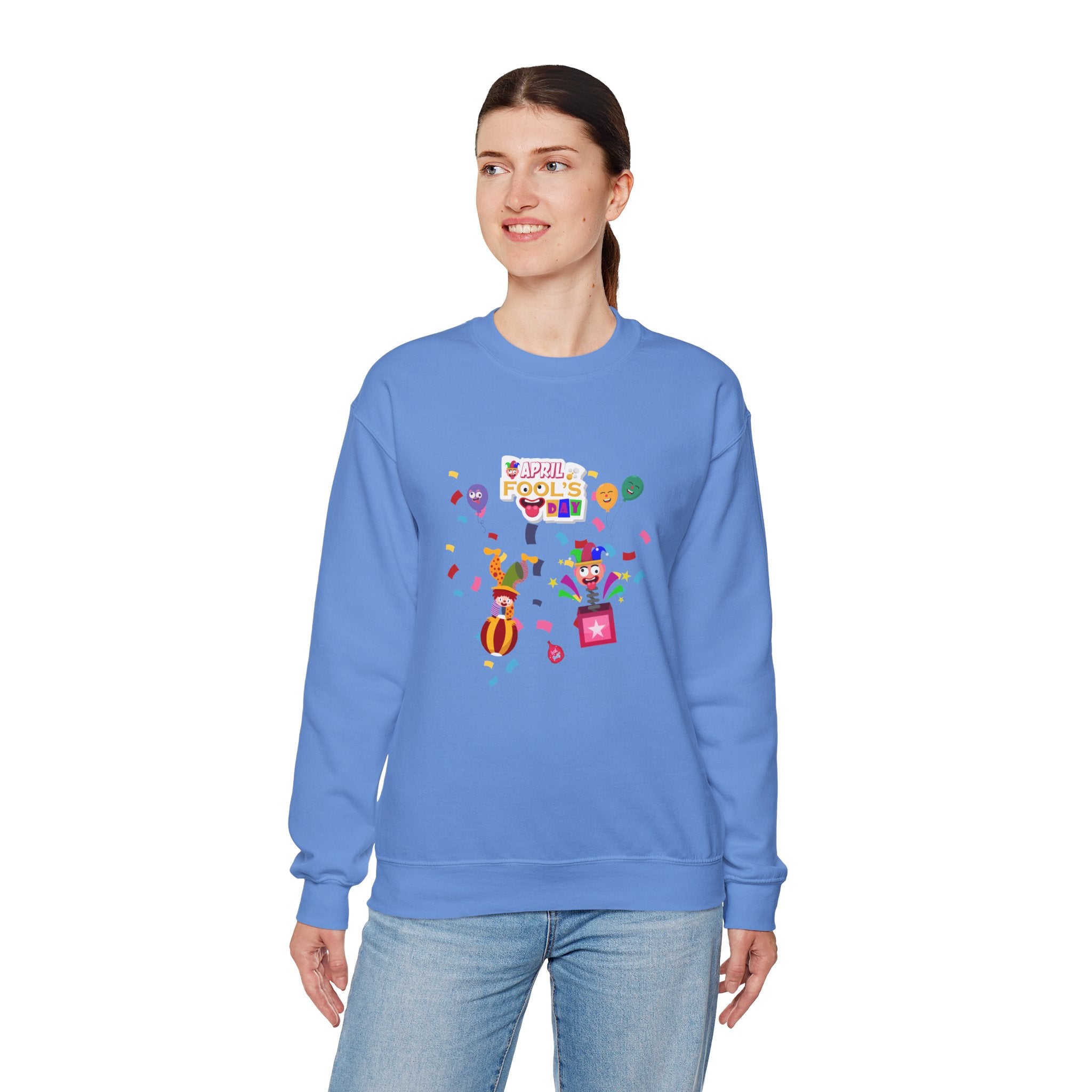 All April Fool's Day Fun Unisex Crewneck Sweatshirt