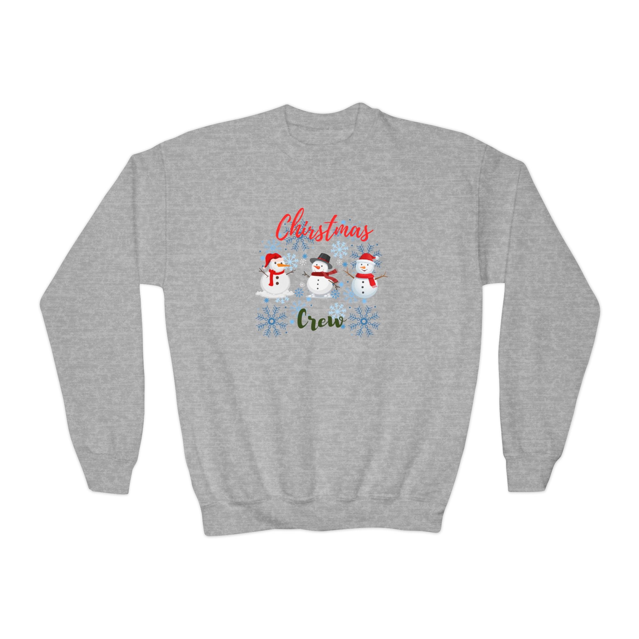 Christmas Crew Youth Crewneck Sweatshirt