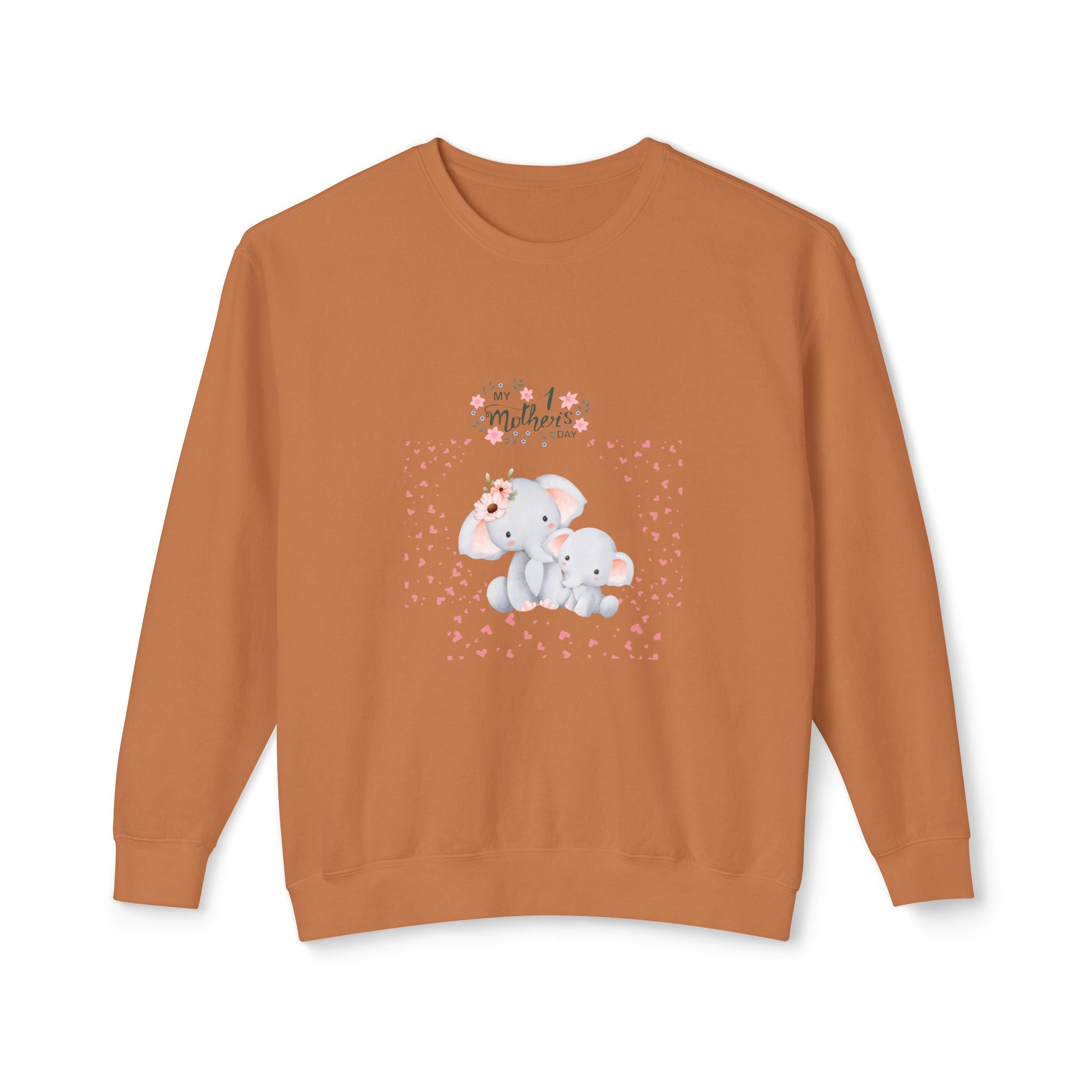 My 1st Mother's Day Unisex Lightweight Crewneck