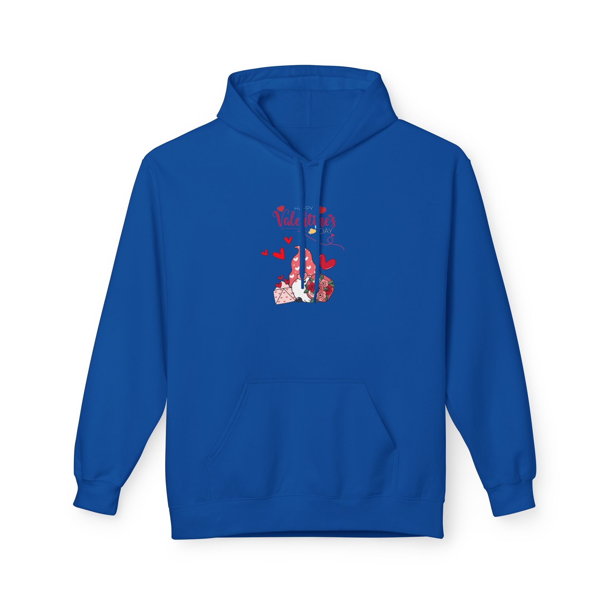 Gnome Valentine's Day Unisex Midweight Softstyle Fleece Hoodie