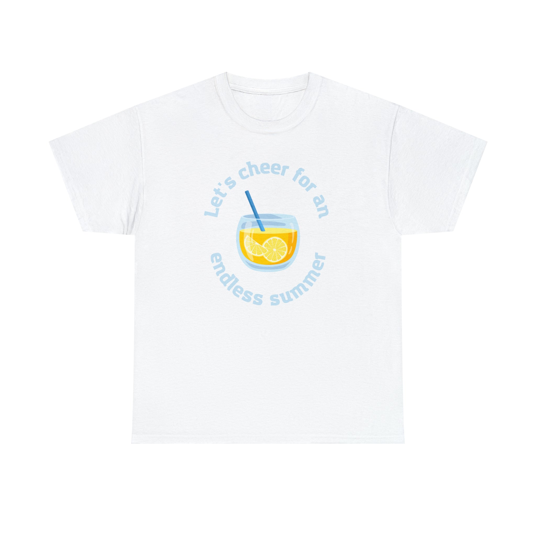 Let's Cheer For An Endless Summer Unisex Heavy Cotton Tee