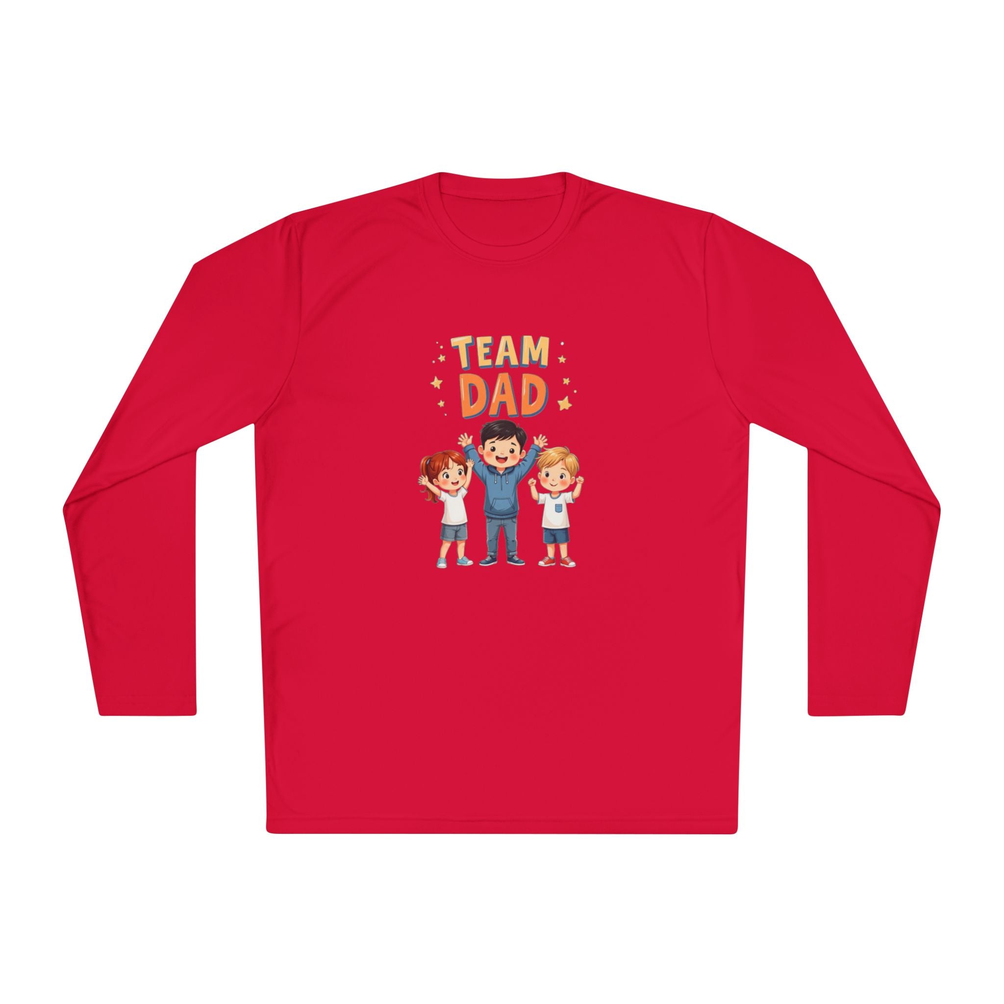 Team Dad Unisex Lightweight Long Sleeve Tee