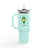 Blessed & Lucky Insulated Travel Mug - 40oz for St. Patrick's Day