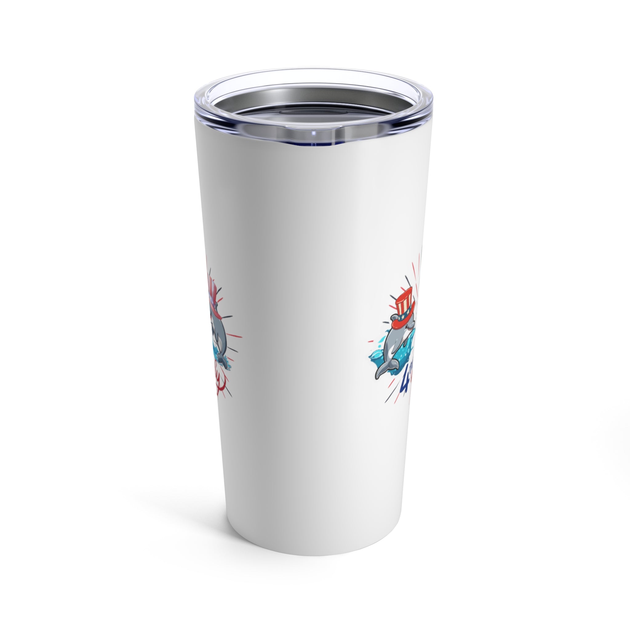 Splash 4th Of July Tumbler 20oz